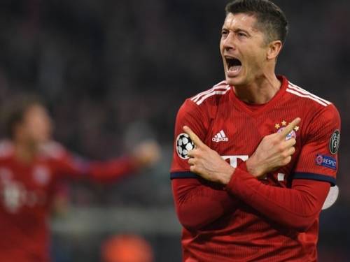 Robert Lewandowski đã ghi được 4 bàn thắng chỉ trong 3 trận gần nhất cho Bayern Munich