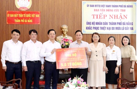 Hải Phòng hỗ trợ 5 tỷ đồng giúp Đà Nẵng khắc phục hậu quả do mưa lũ