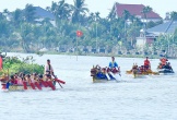 Hải Phòng: Sôi nổi Lễ hội bơi trải đền, chùa Ngọ Dương ngày mùng 3 Tết