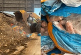 Kinh hoàng xe tải chở 300kg chân lợn đang phân hủy, chuẩn bị tuồn ra thị trường