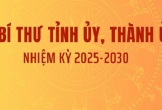 Danh sách 34 Bí thư Tỉnh ủy, Thành ủy nhiệm kỳ 2025-2030