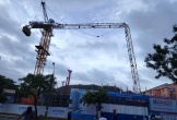 Gãy cẩu tháp ở dự án chung cư Hiyori Aqua Tower, 1 công nhân tử vong tại chỗ