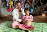 Xót thương hoàn cảnh em Đánh bị xơ gan
