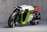 Mẫu xe café racer điện đầy cá tính hồi sinh chiếc mô tô Skoda từ năm 1899