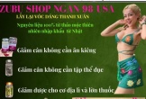 Cơ quan chức năng vào cuộc kiểm tra sản phẩm giảm cân của Ngân 98