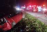 Xe buýt va chạm với ô tô trong đêm, 15 sinh viên tử vong