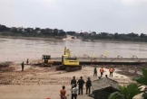 Tạm cắt cầu phao Phong Châu do nước dâng cao