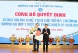Công bố Chủ tịch Hội đồng trường Đại học Y dược Hải Phòng