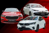 Dưới 600 triệu đồng mua Skoda Slavia, Toyota Vios hay Honda City đều bản ‘full’, bảng bóc tách này sẽ giúp bạn dễ lựa chọn hơn