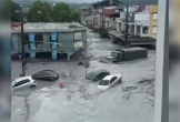 Siêu bão Ragasa: Sóng lớn 'quất' Hồng Kông, hàng loạt thành phố Trung Quốc 'nín thở'