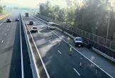 Một người bị thương sau va chạm trên cao tốc Hạ Long - Hải Phòng
