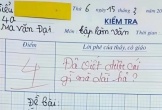 Bài văn viết thư hỏi thăm bà gây bão MXH, được 4 điểm nhưng dân mạng phán: 