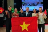 Việt Nam lọt top 16 khiêu vũ thể thao Thế giới Latin Trung niên 2