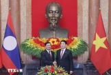 Chủ tịch nước Lương Cường hội kiến Tổng Bí thư, Chủ tịch nước Lào