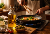 Vì sao không nên chiên dầu oliu ở nhiệt độ cao?
