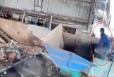 Một công nhân bị cuốn vào máy xay, tử vong thương tâm