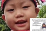 Bé trai 22 tháng tuổi mất tích bí ẩn khi đi cùng dì, Thiếu tá Công an tiết lộ chi tiết quan trọng